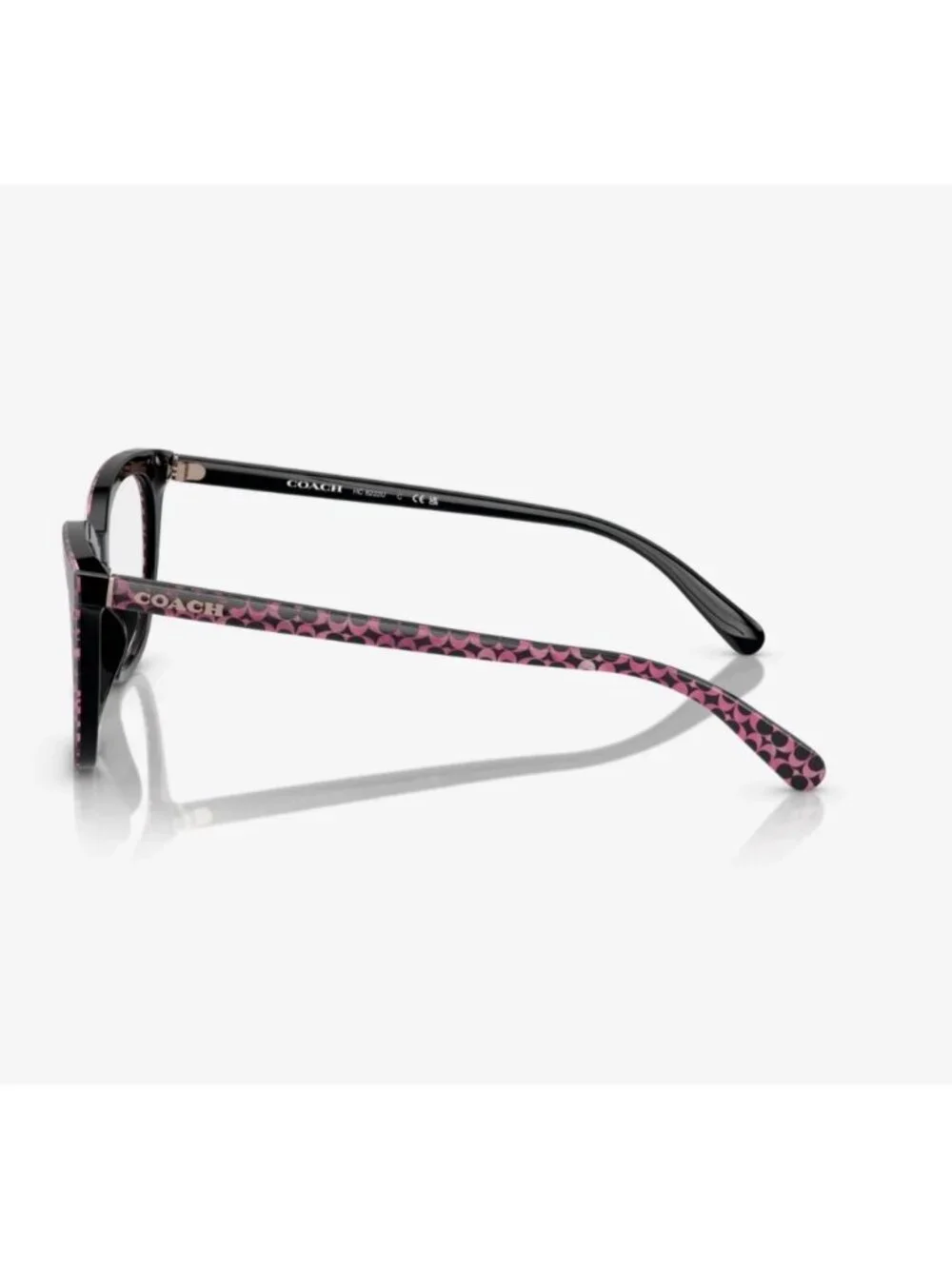 Coach HC6222U 5783 Eyeglasses Frames Ruby Pearl Signature C 51-19-145